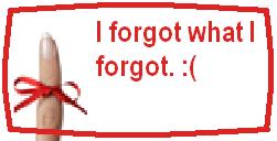 forgot